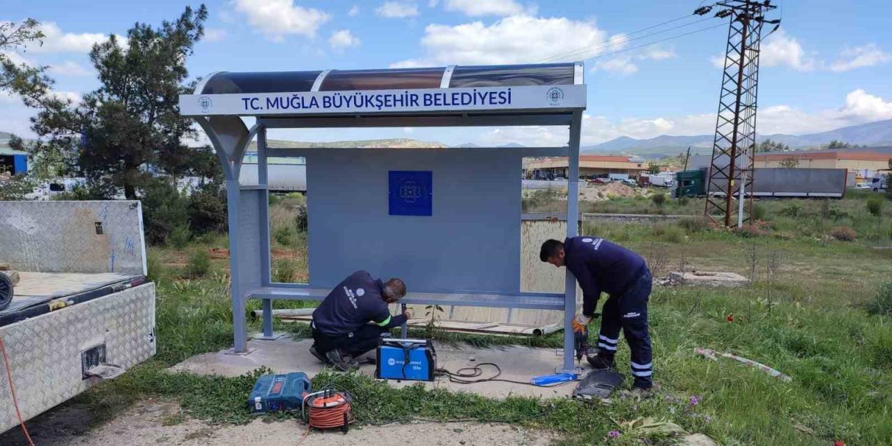 Büyükşehir 2 Bin 912 Yeni Durak Yaptı