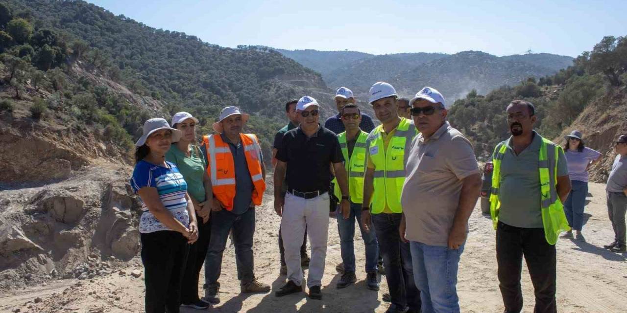 Sarıçay Barajı’na Genel Müdürlük İncelemesi