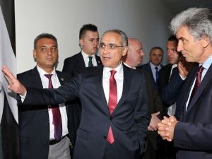 Bakan Topçu, Rektör Korkmaz’ı Ziyaret Etti