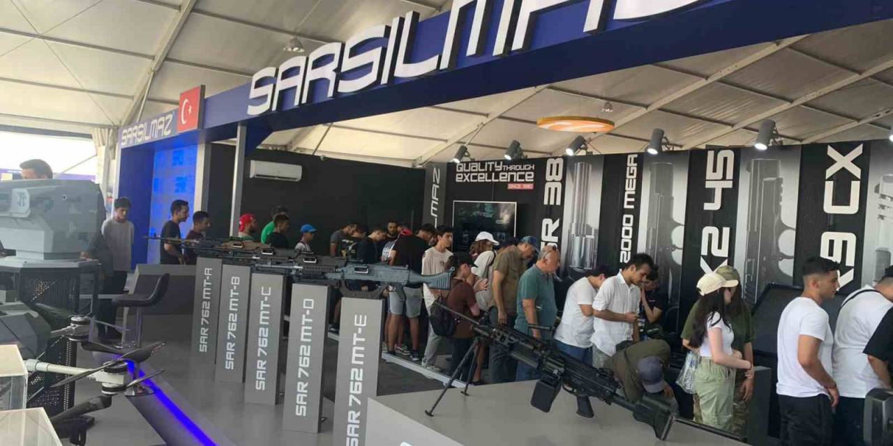 Sarsılmaz’ın Ürün Yelpazesi Teknofest’te Sergileniyor
