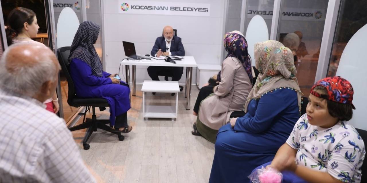 Kocasinan’da ’bşkan Sizi Dinliyor’ İle Talepler Hızlıca Yerine Getiriliyor