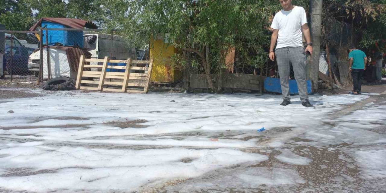 Kocaeli’de Sağanak Sonrası Şaşırtan Görüntü