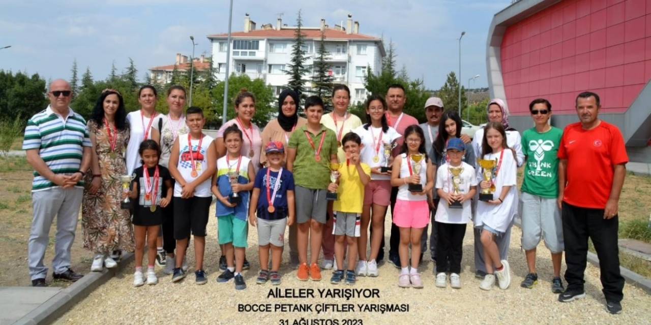Bir İlk Oldu Aileler ‘Bocce Petank’ Yarışması Yaptı