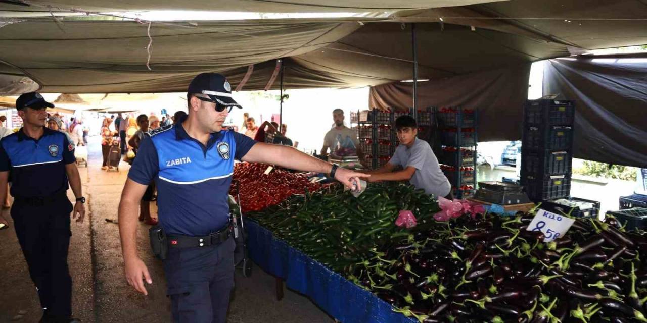 Toroslar’da Pazar Yerlerinde Sıkı Denetim