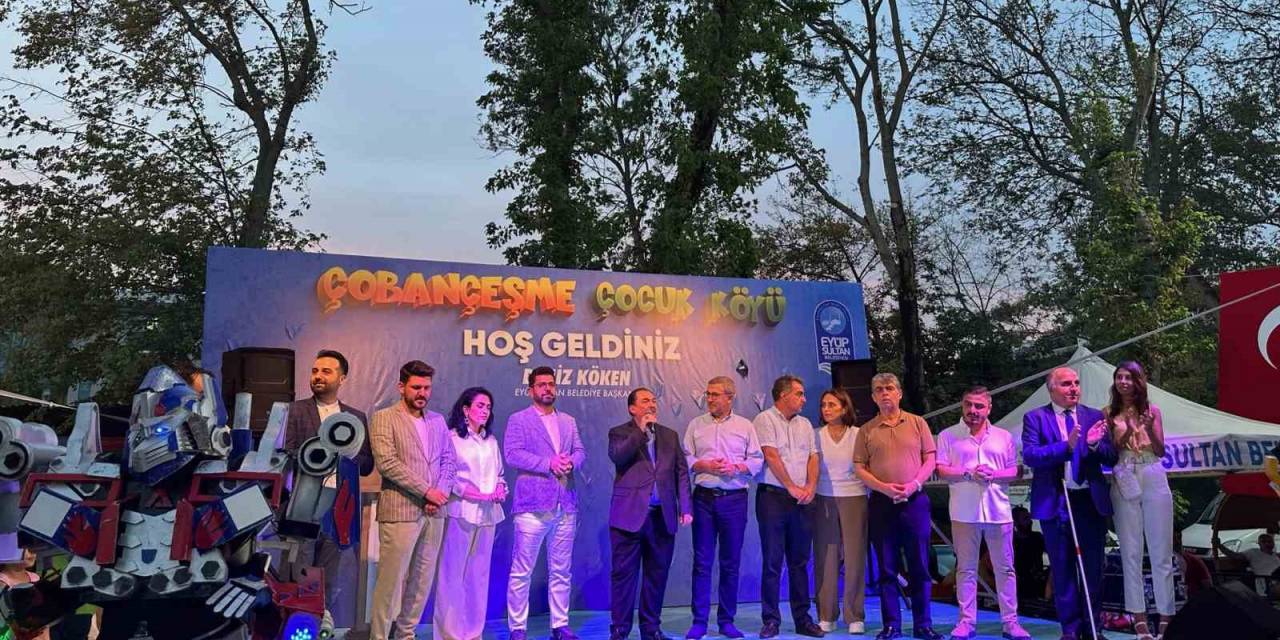 Eyüpsultan Belediyesi Çobançeşme Çocuk Köyü’nü Hizmete Açtı