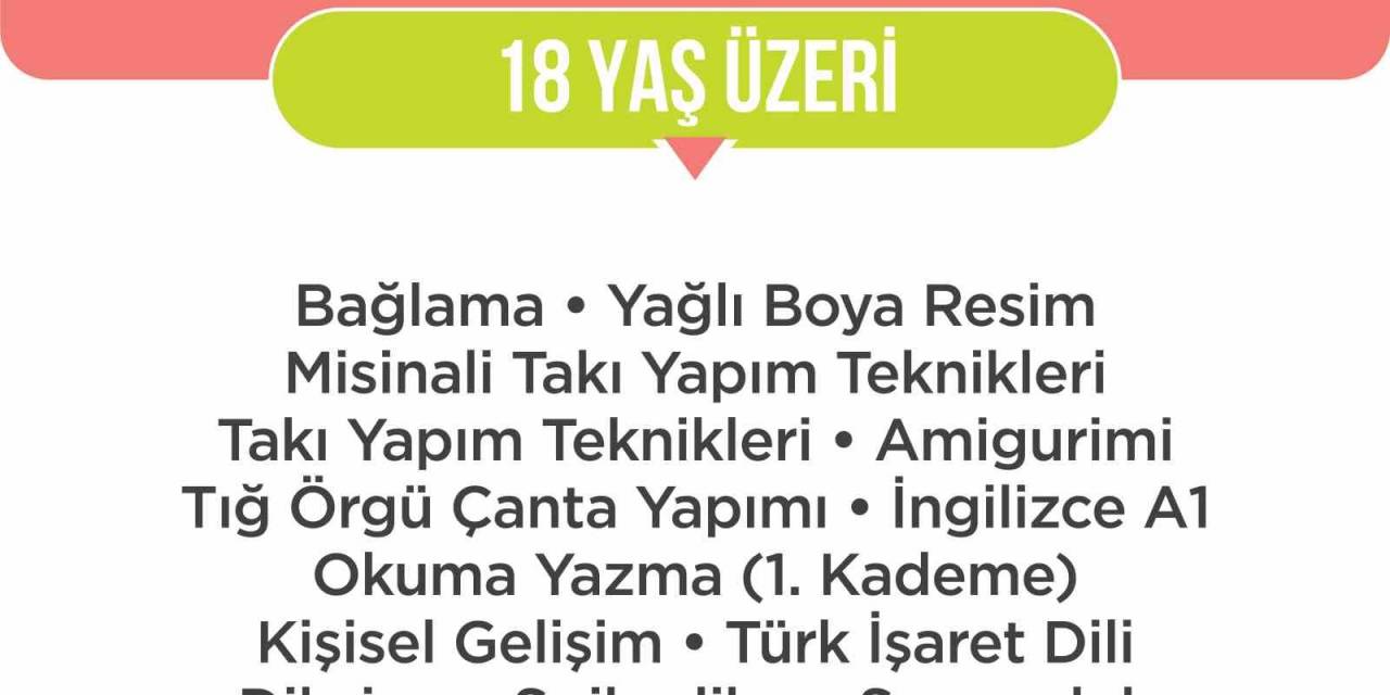 Küçükçekmece Belediyesi Eğitim Akademisi Yeni Dönem Kayıtları Başladı