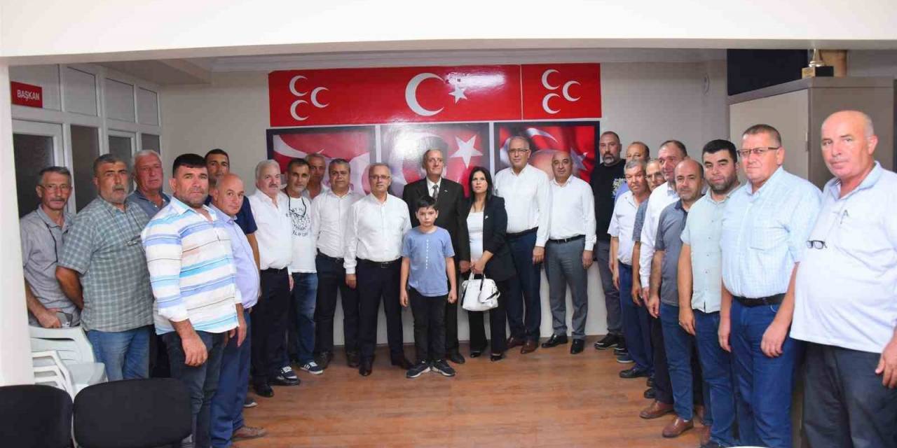 Başkan Kayda’dan, Salihli Mhp’ye Hayırlı Olsun Ziyareti