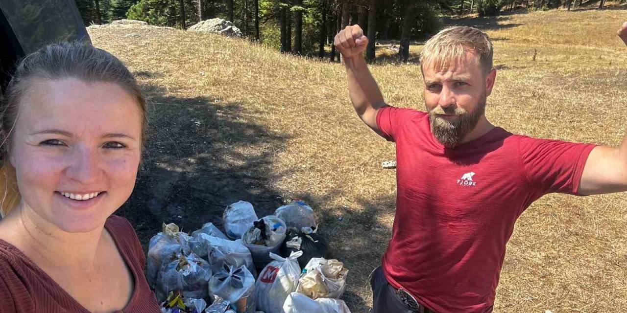 İsviçreli Turistlerden Tokat’ta Örnek Davranış