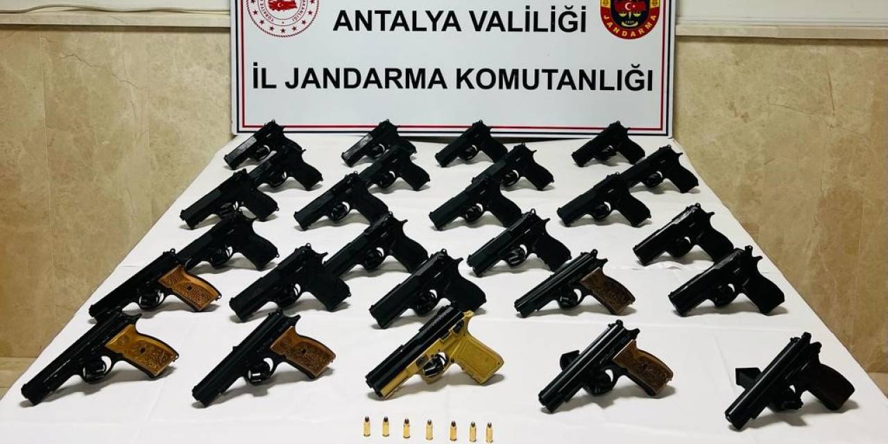 Serik’te Silah Kaçakçılığı Operasyonunda 3 Tutuklama