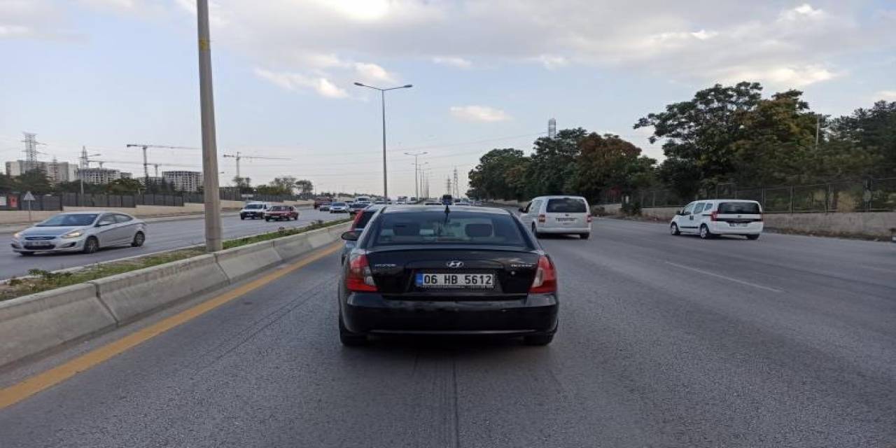 Ankara’da 7 Araçlı  Zincirleme Trafik Kazası