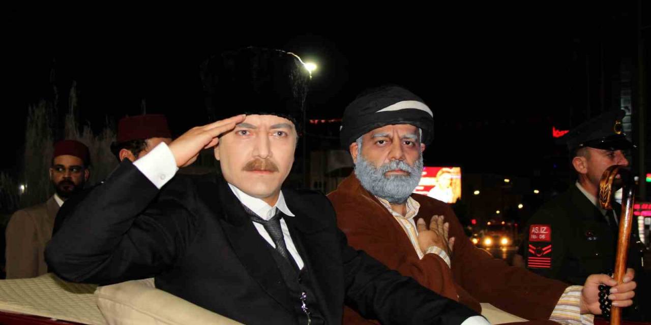 Atatürk’ün Sivas’a Gelişi Canlandırıldı