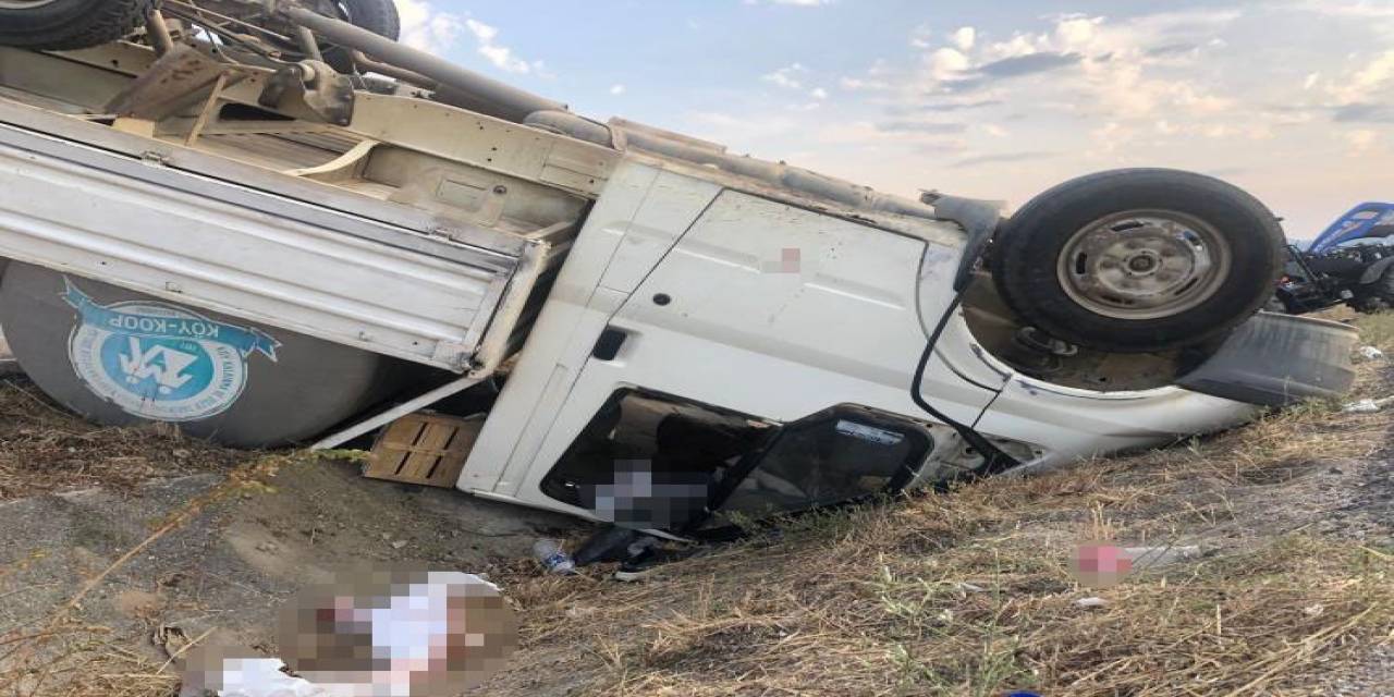 Sinop’ta Traktör İle Kamyonet Çarpıştı: 1 Ölü, 2 Yaralı