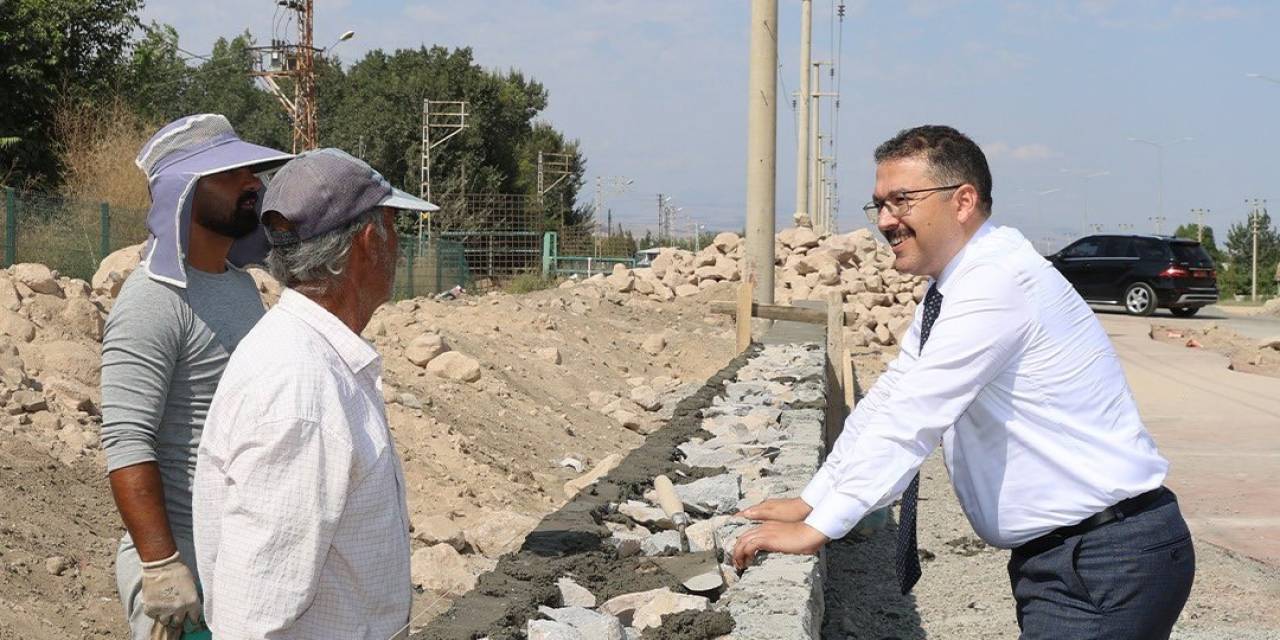 Vali/belediye Başkanvekili Ercan Turan İncelemelerde Bulundu