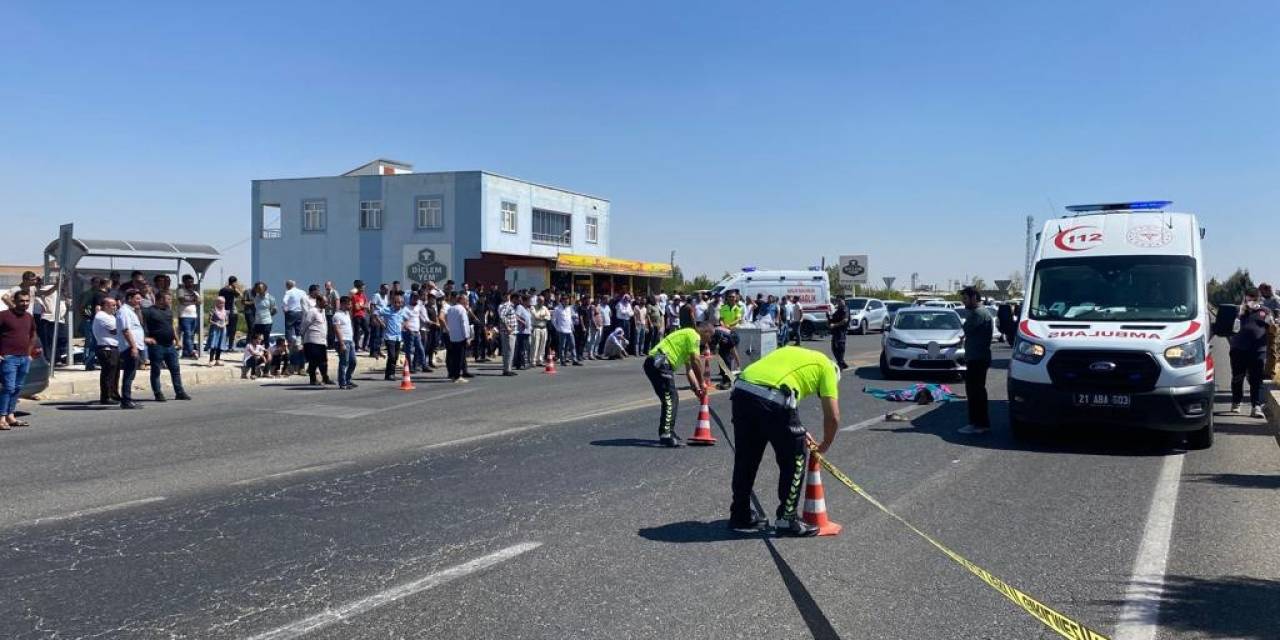 Diyarbakır’da Otomobil İle Kamyonunun Çarptığı Yaya Hayatını Kaybetti