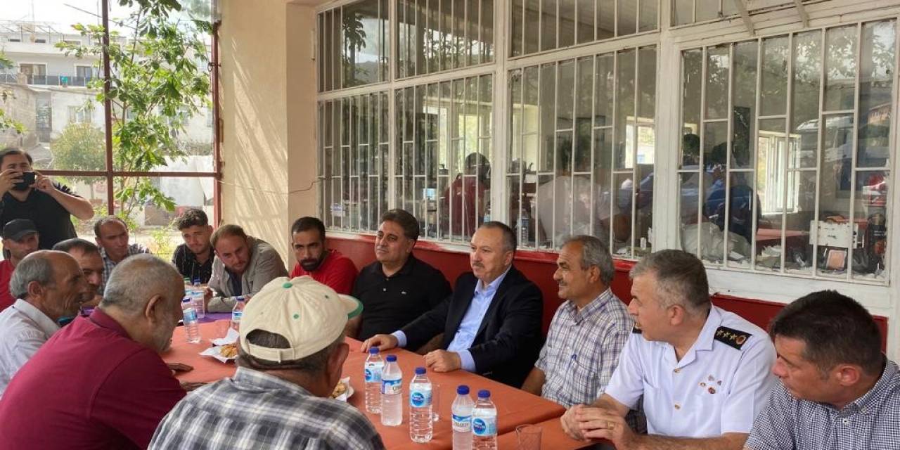 Vali Fidan, Selden Zarar Gören Yerleri İnceledi