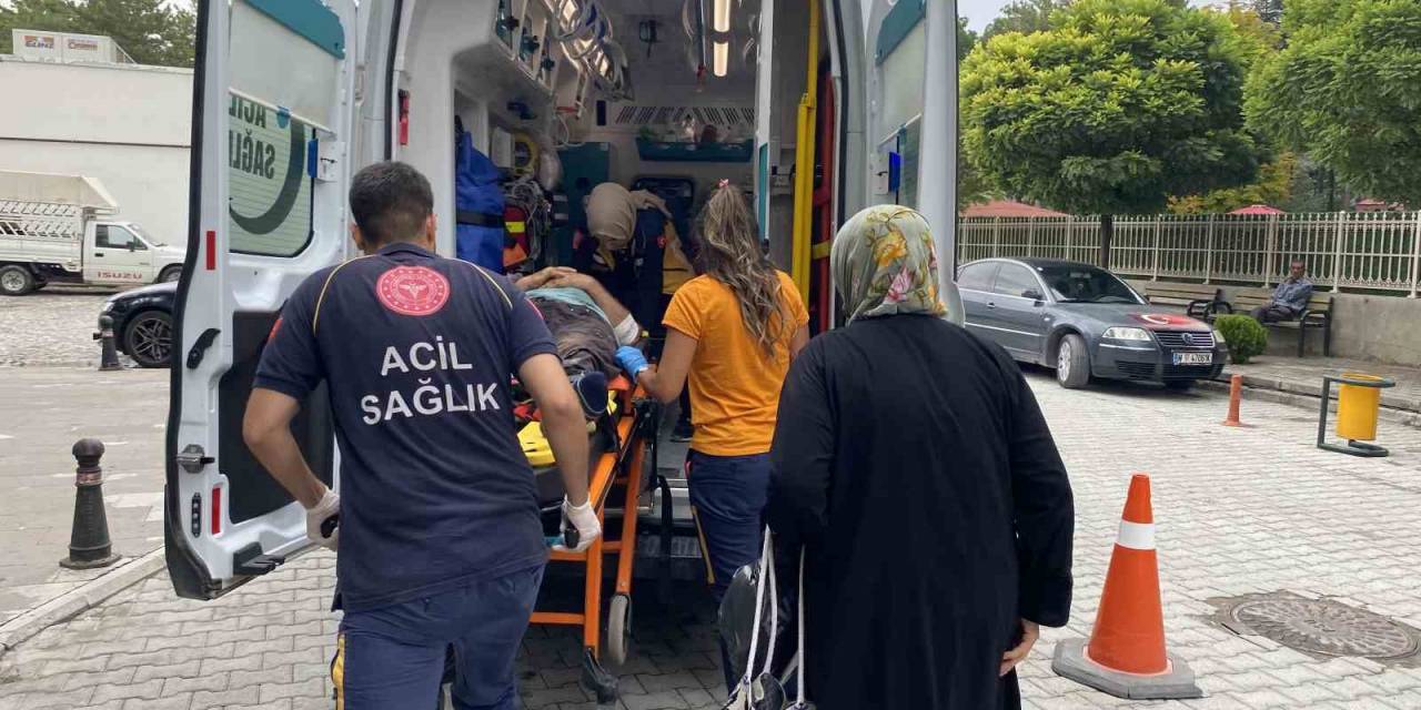 Dengesini Kaybederek Duvardan Düşen Kişi Hastanelik Oldu