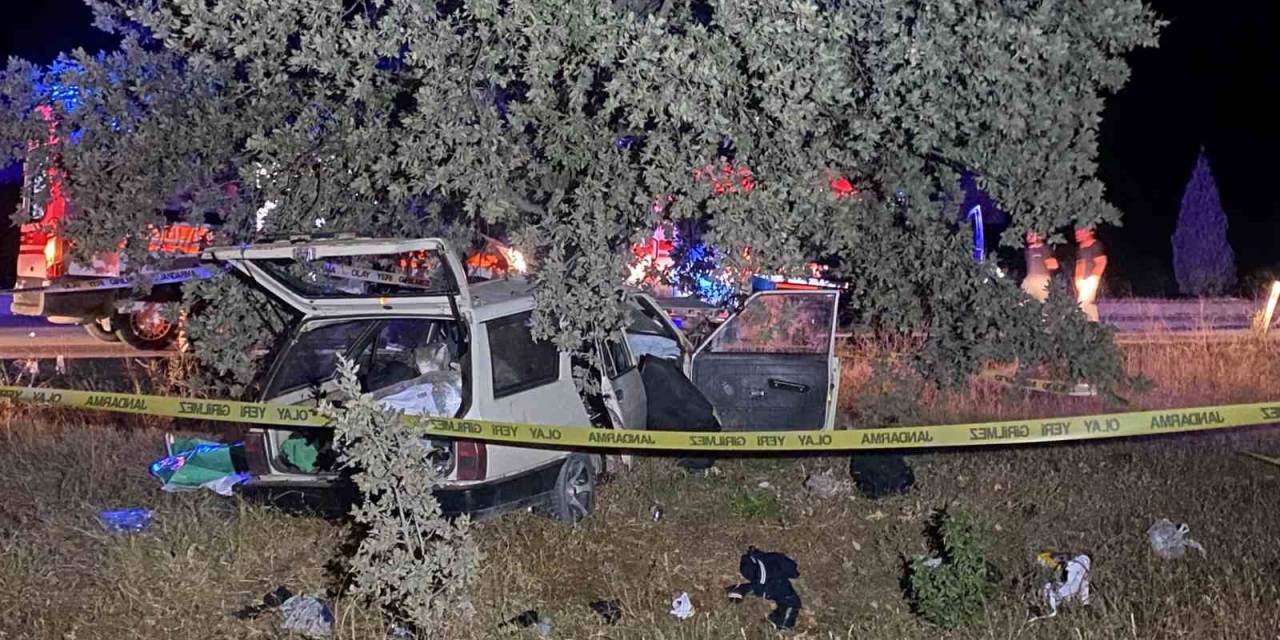 Uşak’ta Trafik Kazası: 1 Ölü, 4 Ağır Yaralı