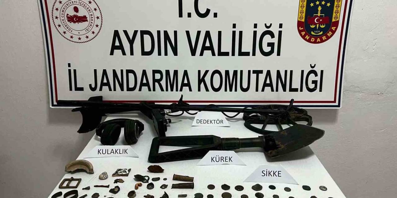 Yabancı Uyruklu Şüpheli Kaçak Kazı Yaparken Suçüstü Yakalandı