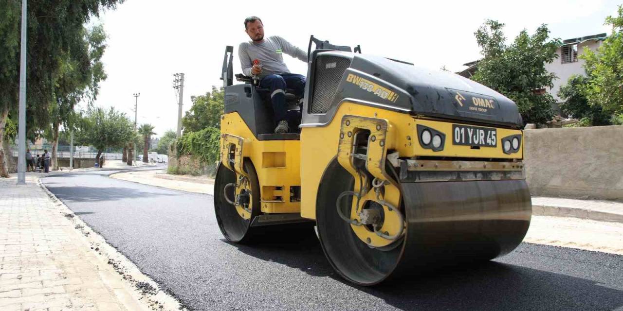 Yüreğir’e 4 Yılda Toplam 510 Bin Ton Asfalt Döküldü