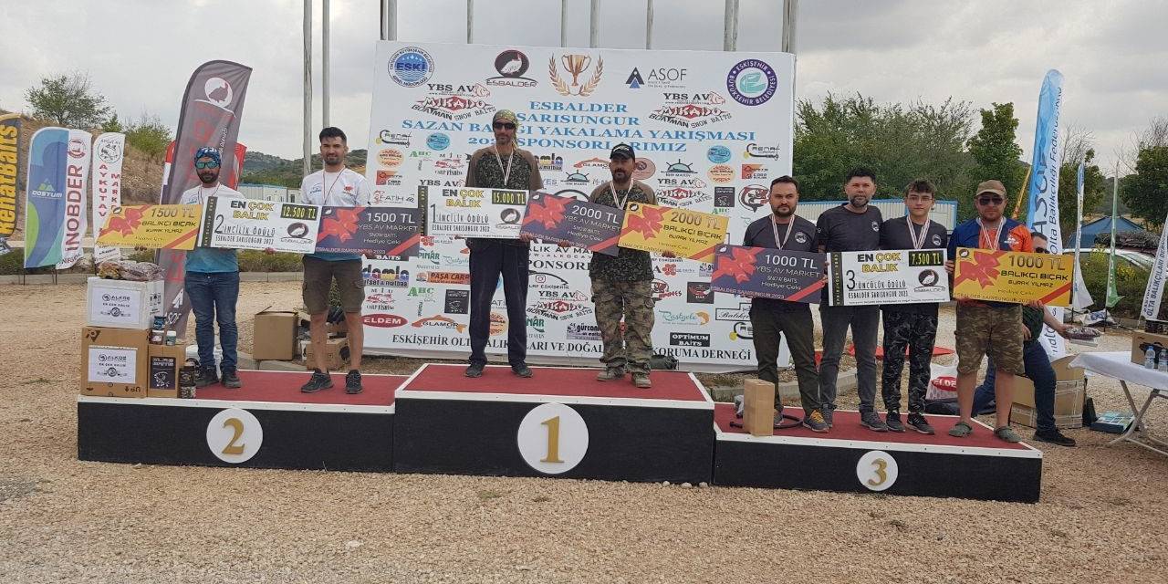 Esbalder Sazan Balığı Yakalama Yarışması Düzenledi