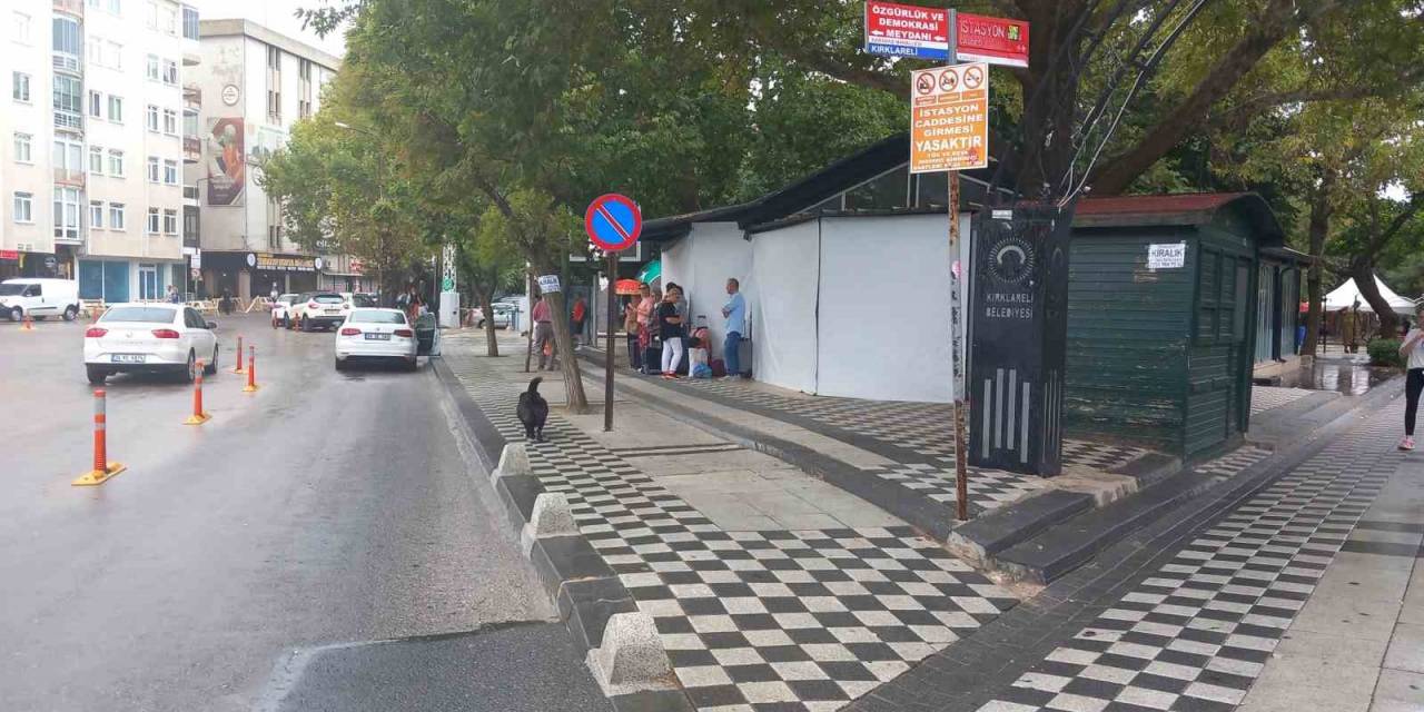 Kırklareli’nde Sağanak Yağış Etkili Oldu