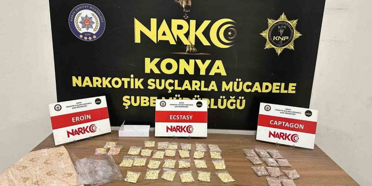 Konya’da Uyuşturucu Operasyonu
