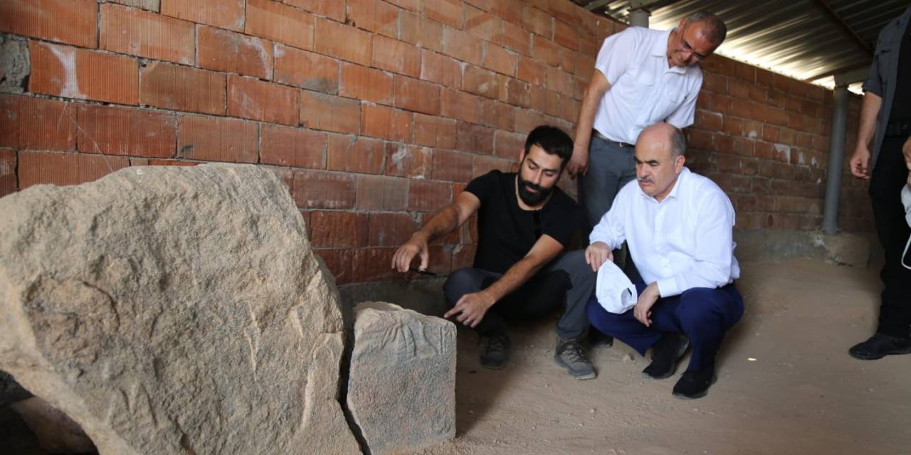 Vali Dağlı’dan Ortaköy Antik Kentinde İnceleme
