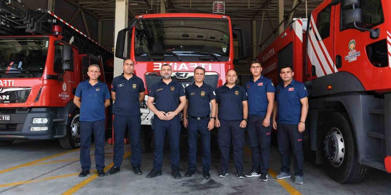 Malatya’da İtfaiye Ekipleri 3 Ayda 2 Bin 281 Vakaya Müdahale Etti