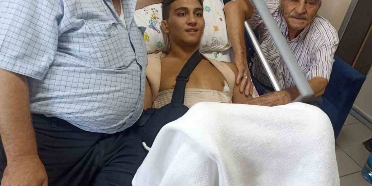 Kazada Yaralanan Milli Güreşçi Beytullah Normal Odaya Alındı
