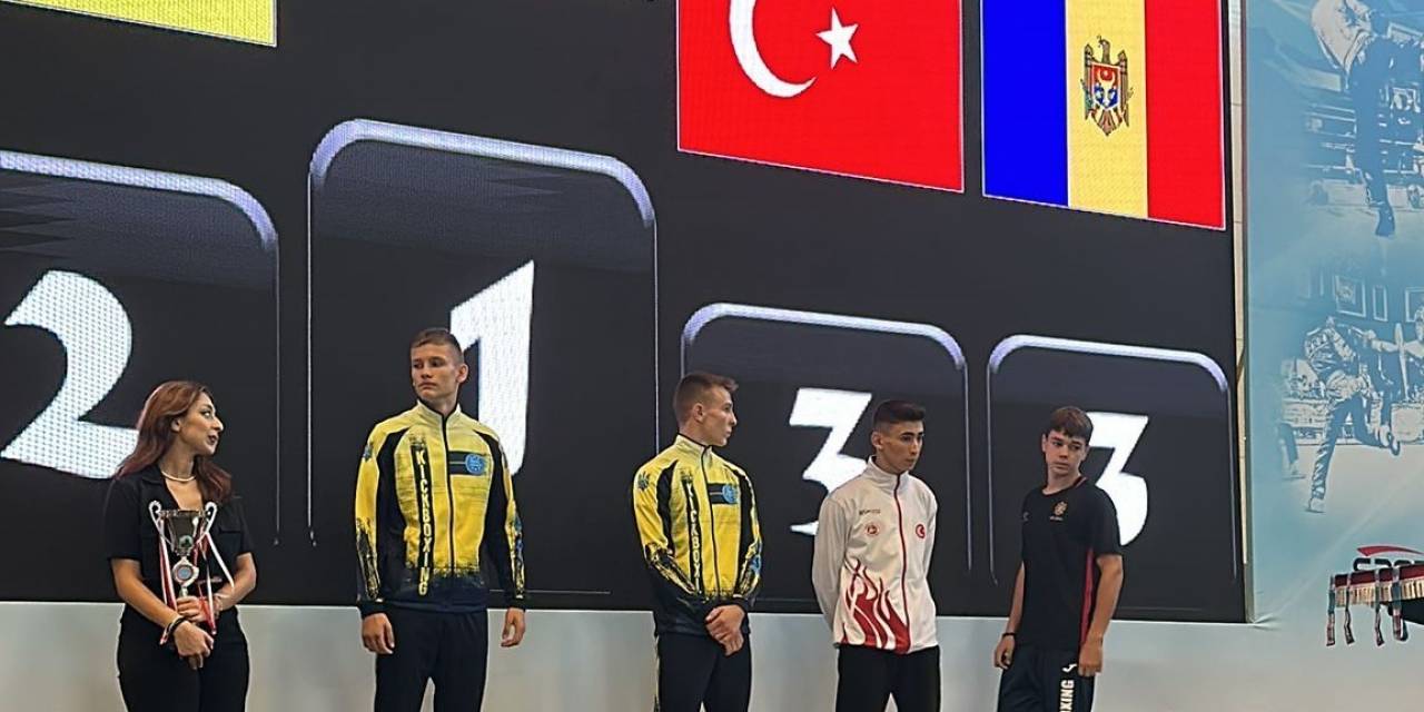 Meram Belediyesporlu Emircan Avrupa 3.’sü Oldu