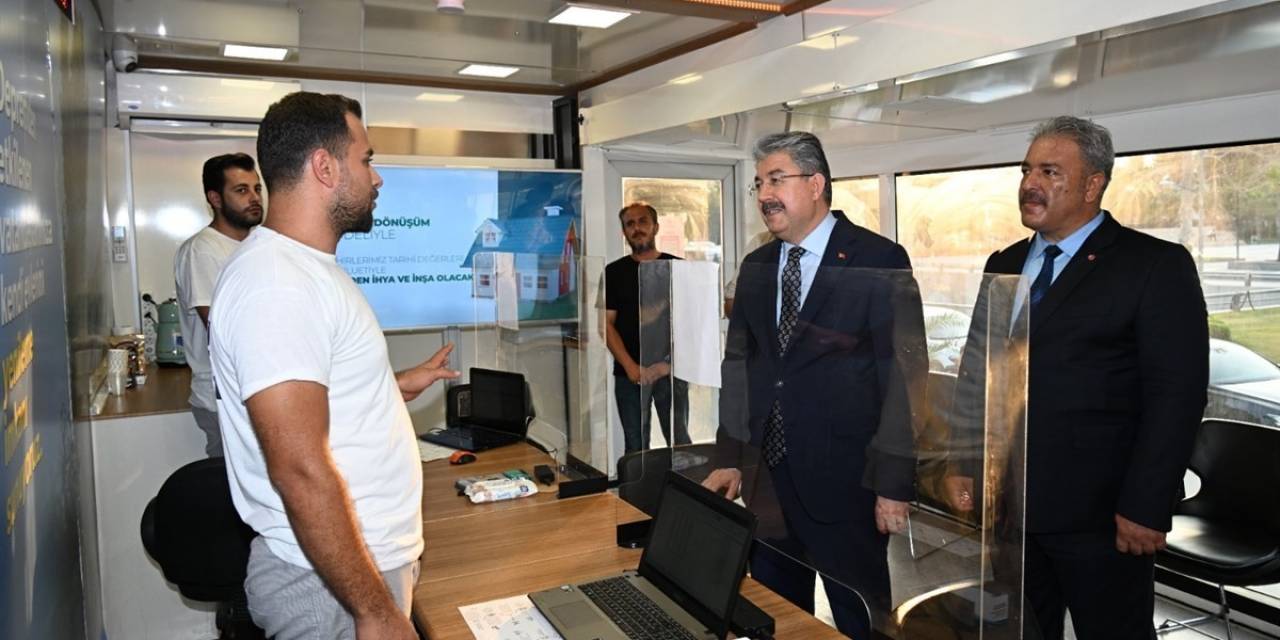 Osmaniye’de ‘Yerinde Dönüşüm’ Projesi Gezici Tırda Anlatılacak