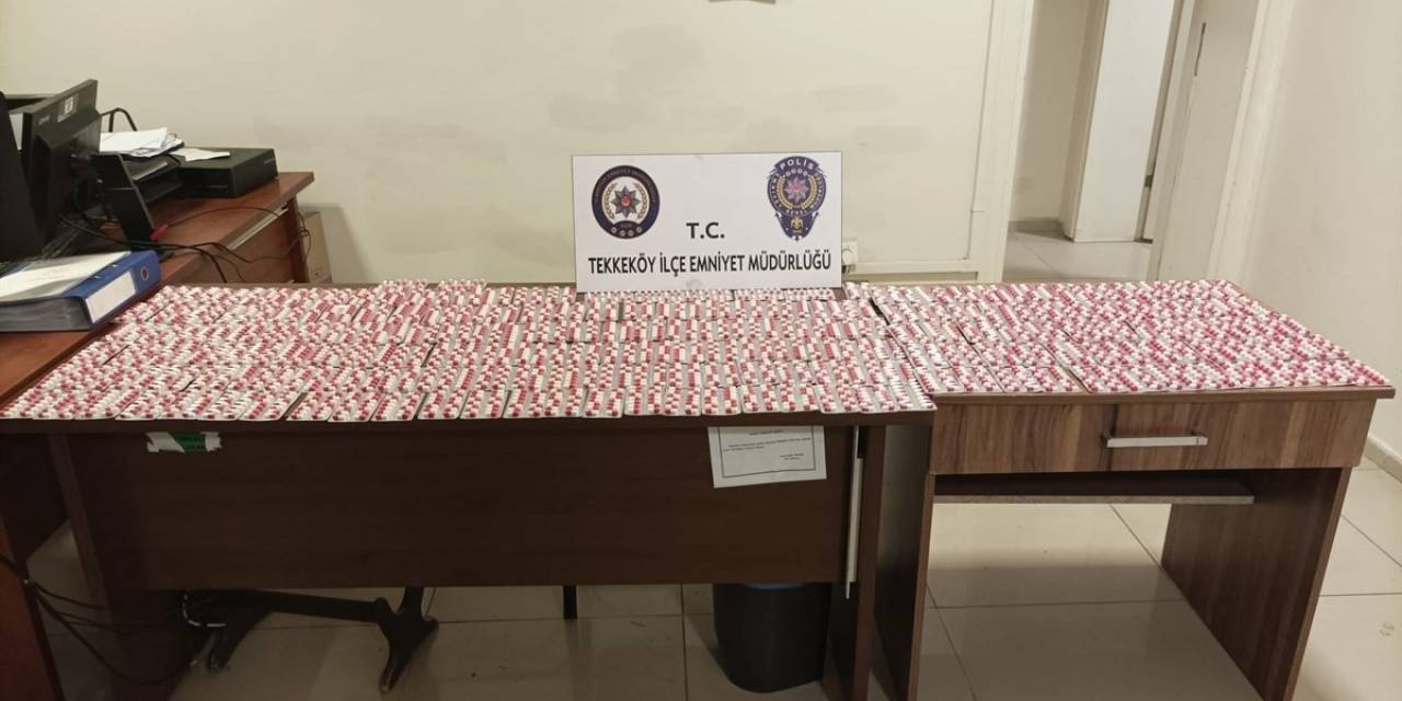 Samsun’da Çok Sayıda Sentetik Ecza Ve Ruhsatsız Tabanca Ele Geçirildi