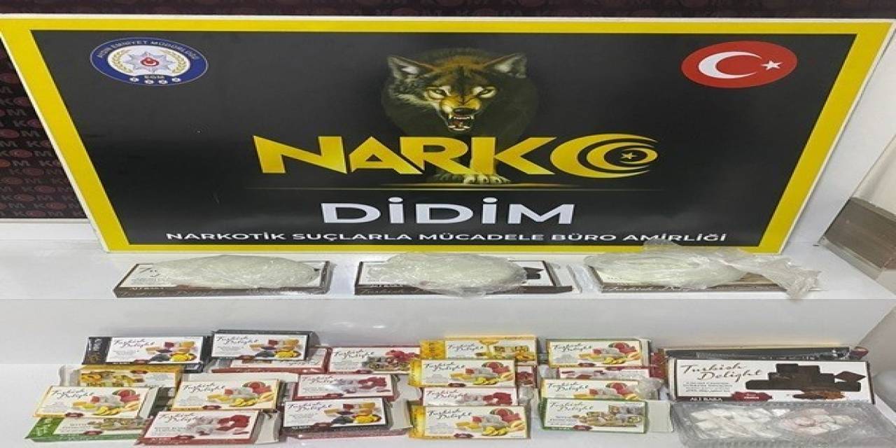 Lokum Paketine Uyuşturucu Saklamışlar