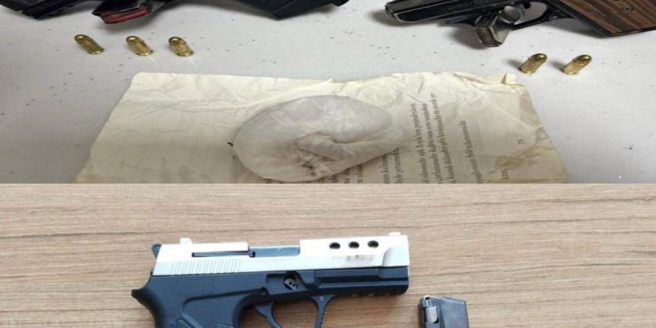 Elazığ’da Bir Şüpheli Yakalanırken, 3 Adet Ruhsatsız Tabanca Ele Geçirildi