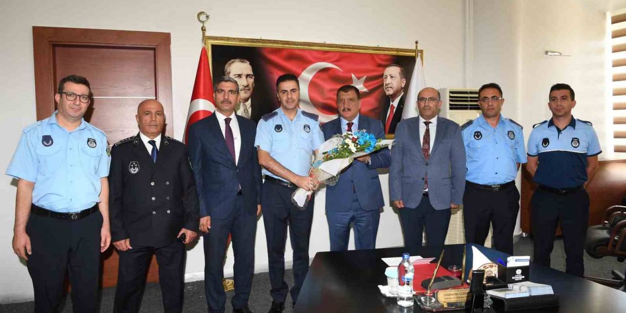 Gürkan, Zabıta Teşkilatını Kabul Etti