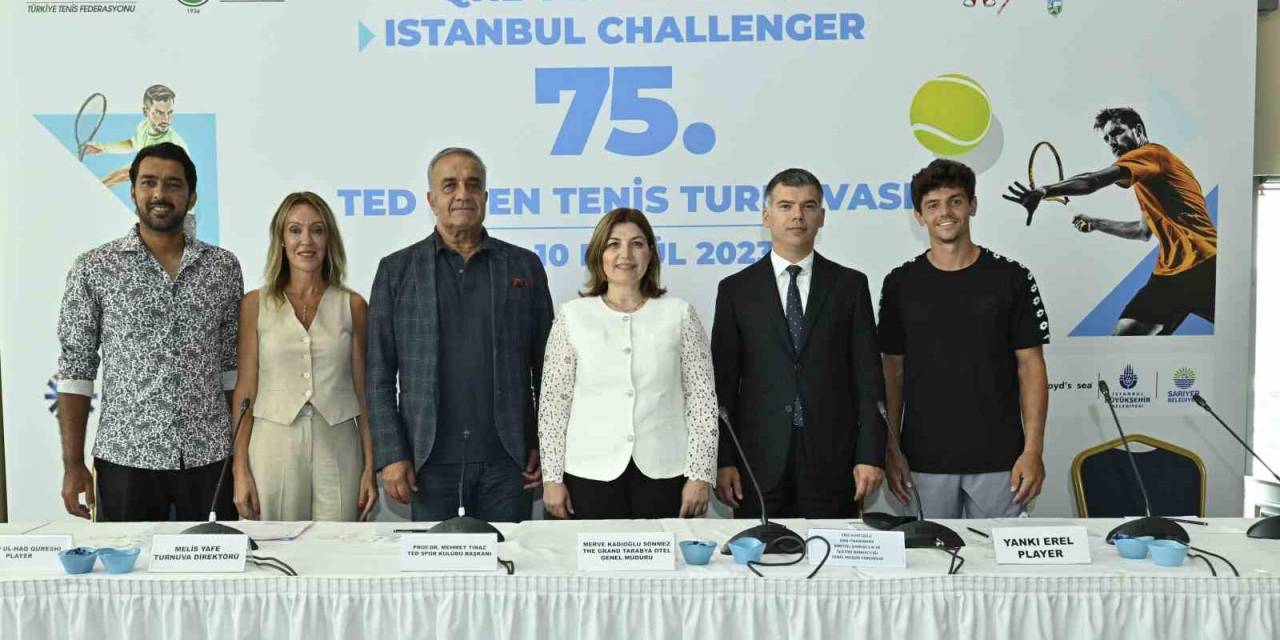 75. İstanbul Challenger - Ted Open Uluslararası Tenis Turnuvası Başladı