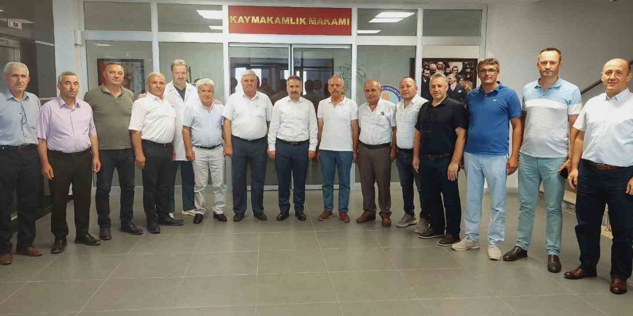Kaymakam Taşçı Ergene’ye Veda Etti