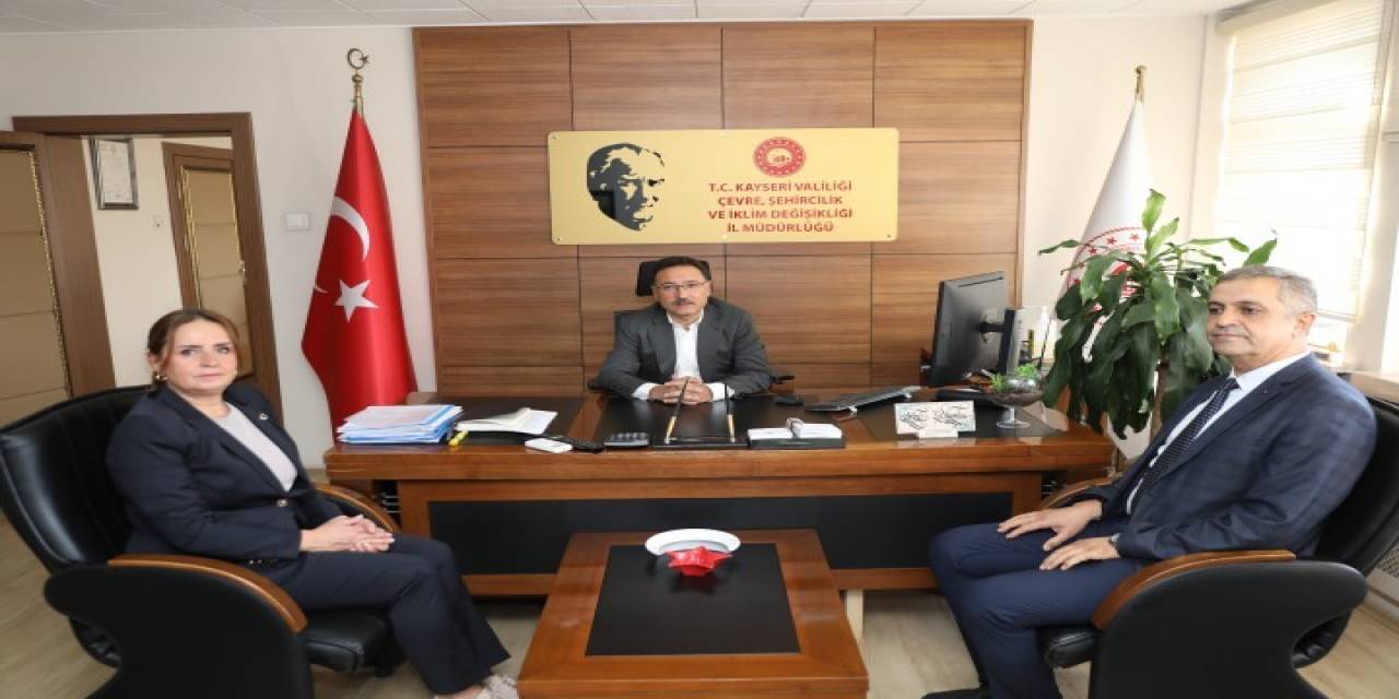 Vali Çiçek’ten Çevre Şehircilik Ve İklim Değişikliği İl Müdürlüğü Ve Baro’ya Ziyaret