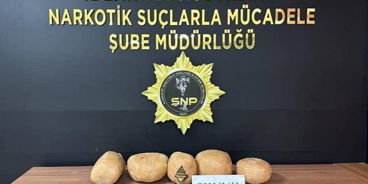 Şanlıurfa’da 20 Kilo Sentetik Uyuşturucu Ele Geçirildi