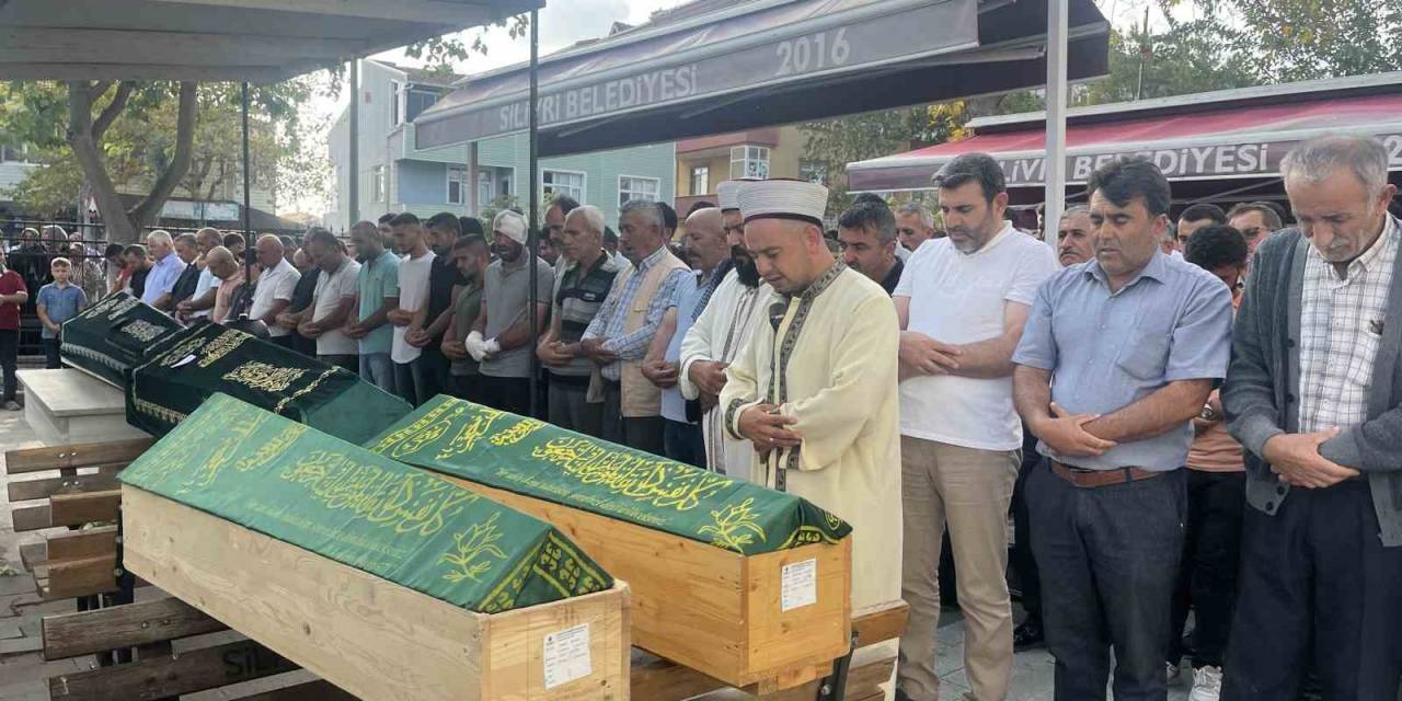 Tem’deki Kazada Hayatını Kaybeden 4 Kişi Silivri’de Son Yolculuğuna Uğurlandı