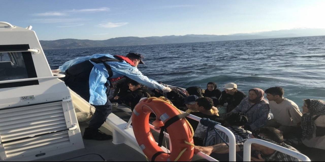 Yunan Unsurlarınca Ölüme Terk Edilen 39 Kaçak Göçmen Kurtarıldı
