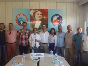 Çakır Özer Eğitim-iş’i Ziyaret Etti
