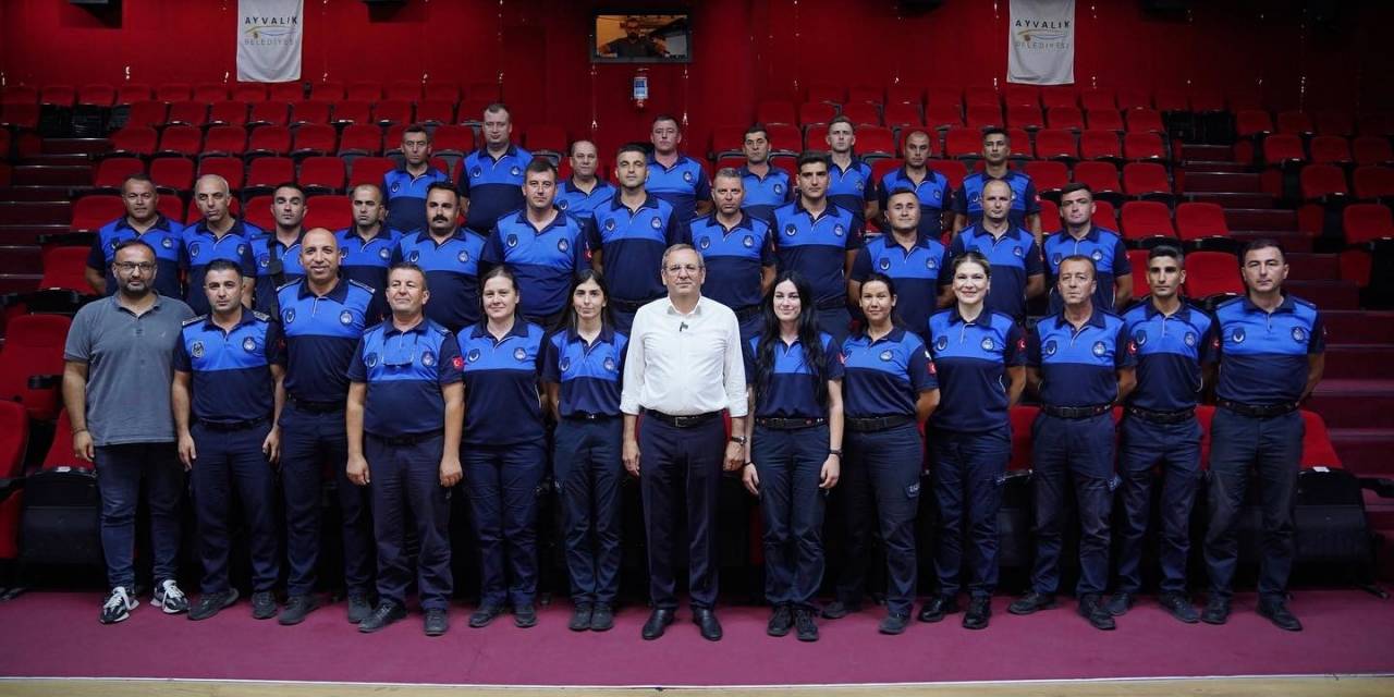 Ayvalık’ta Başkan Ergin Zabıta Memurlarını Unutmadı