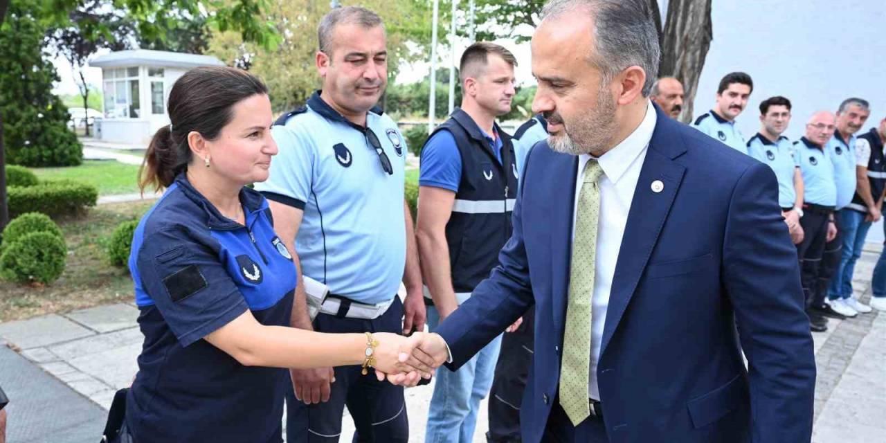 Başkan Aktaş’tan Zabıtaya Moral Ziyareti