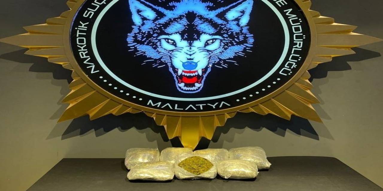 Malatya’da 3 Kilo 600 Gram Skunk Ele Geçirildi