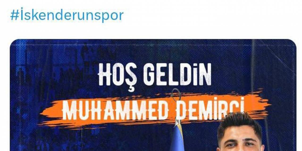 İskenderunspor, Muhammed Demirci İle Anlaştı