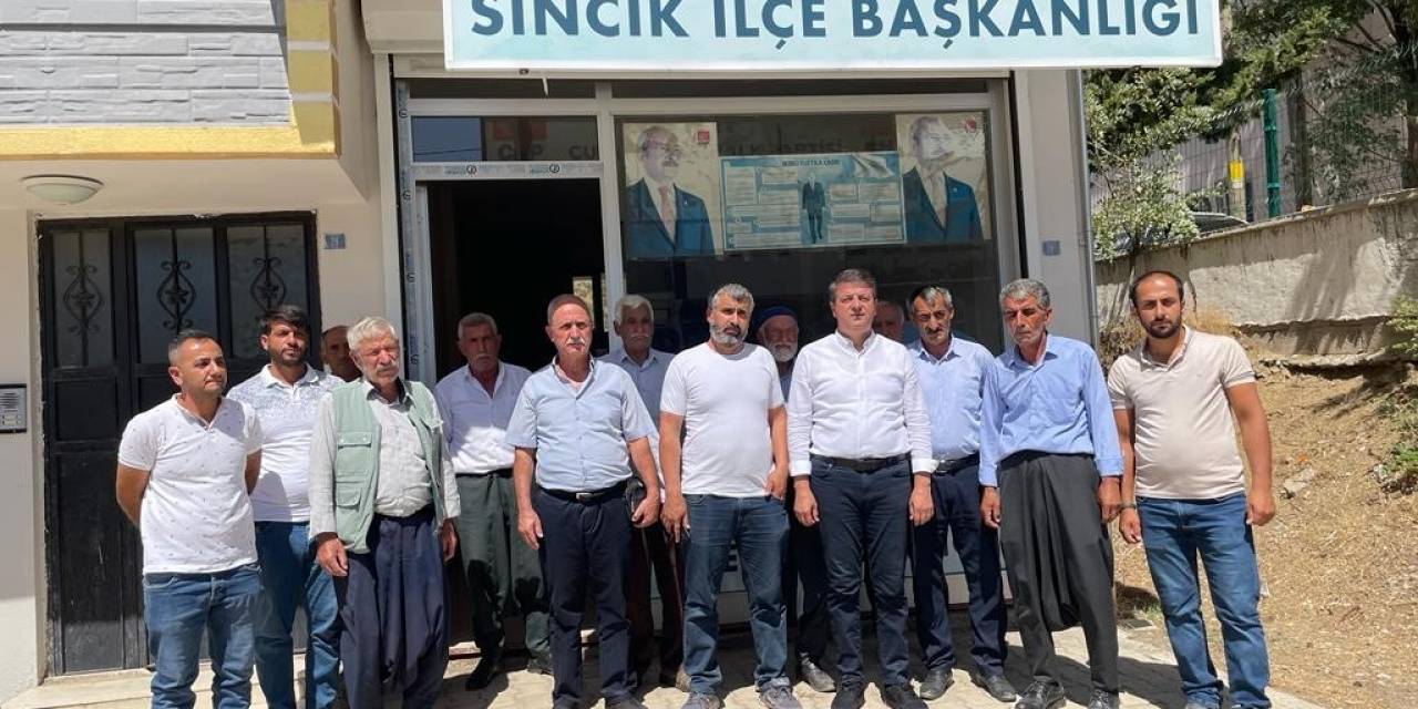Milletvekili Tutdere, Sincik İlçesinin Talepleri Dile Getirdi