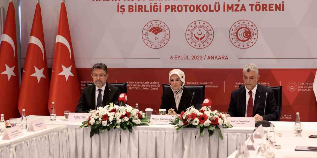 "kadın Kooperatiflerinin Güçlendirilmesi İşbirliği Protokolü” Yenilenerek 5 Yıl Daha Uzatıldı
