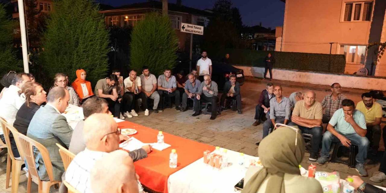 Mahallelerin İstek Ve Talepleri Masaya Yatırıldı