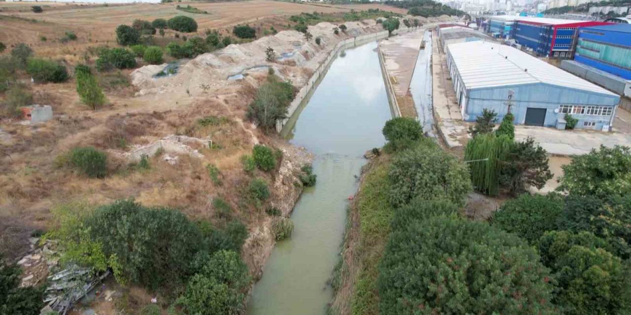 Halkalı Gümrüğündeki Taşkına Yarım Kalan Dere Islahı Neden Oldu